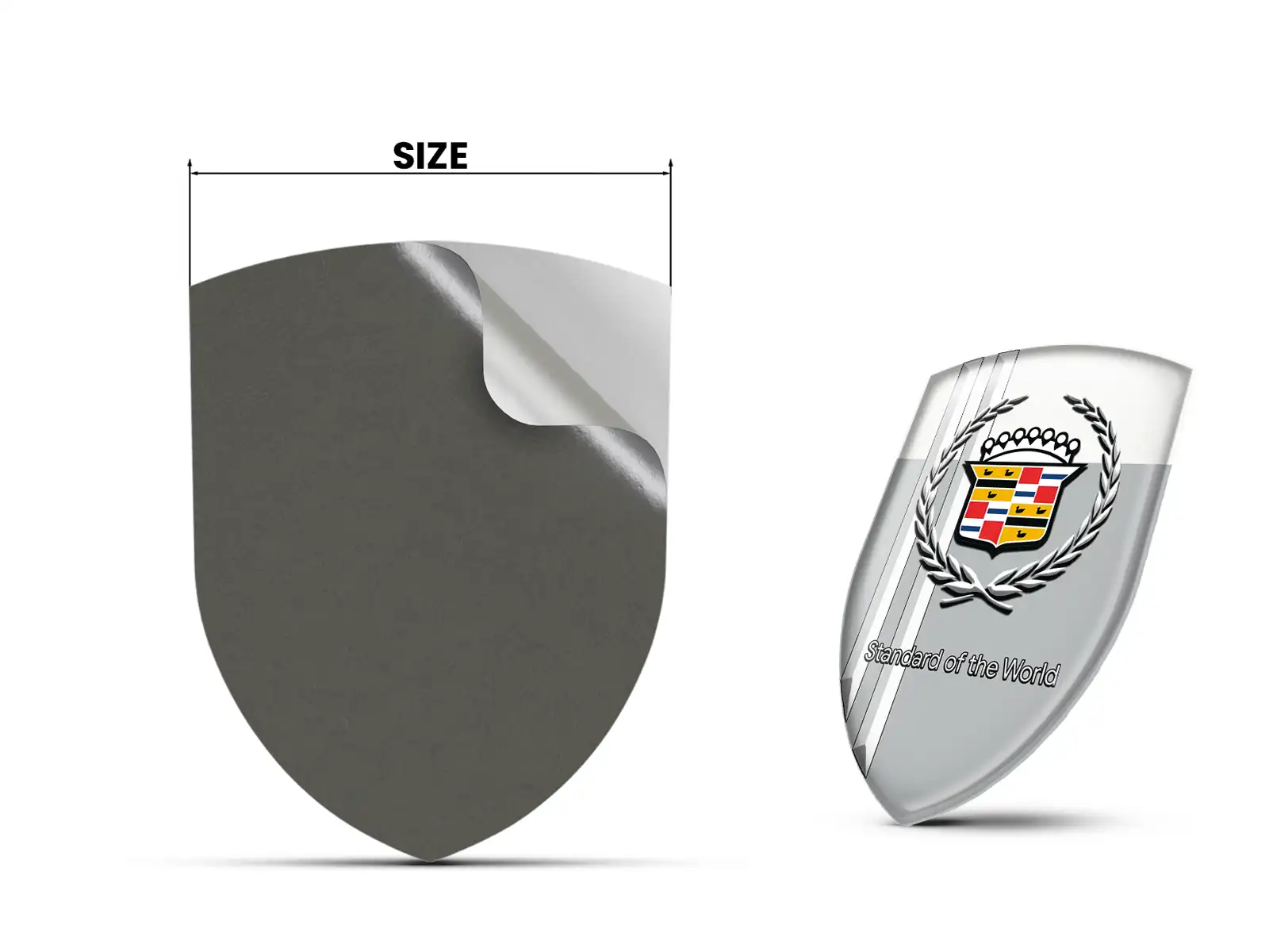 Cadillac Aufkleber Selbstklebend Top Finish Custom Domes